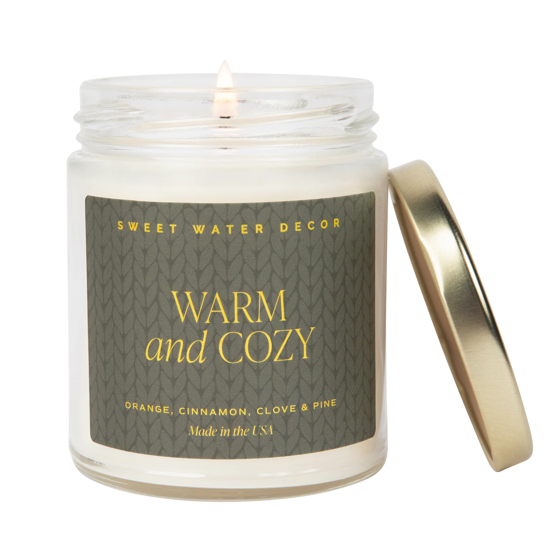 Warm and Cozy Soy Candle