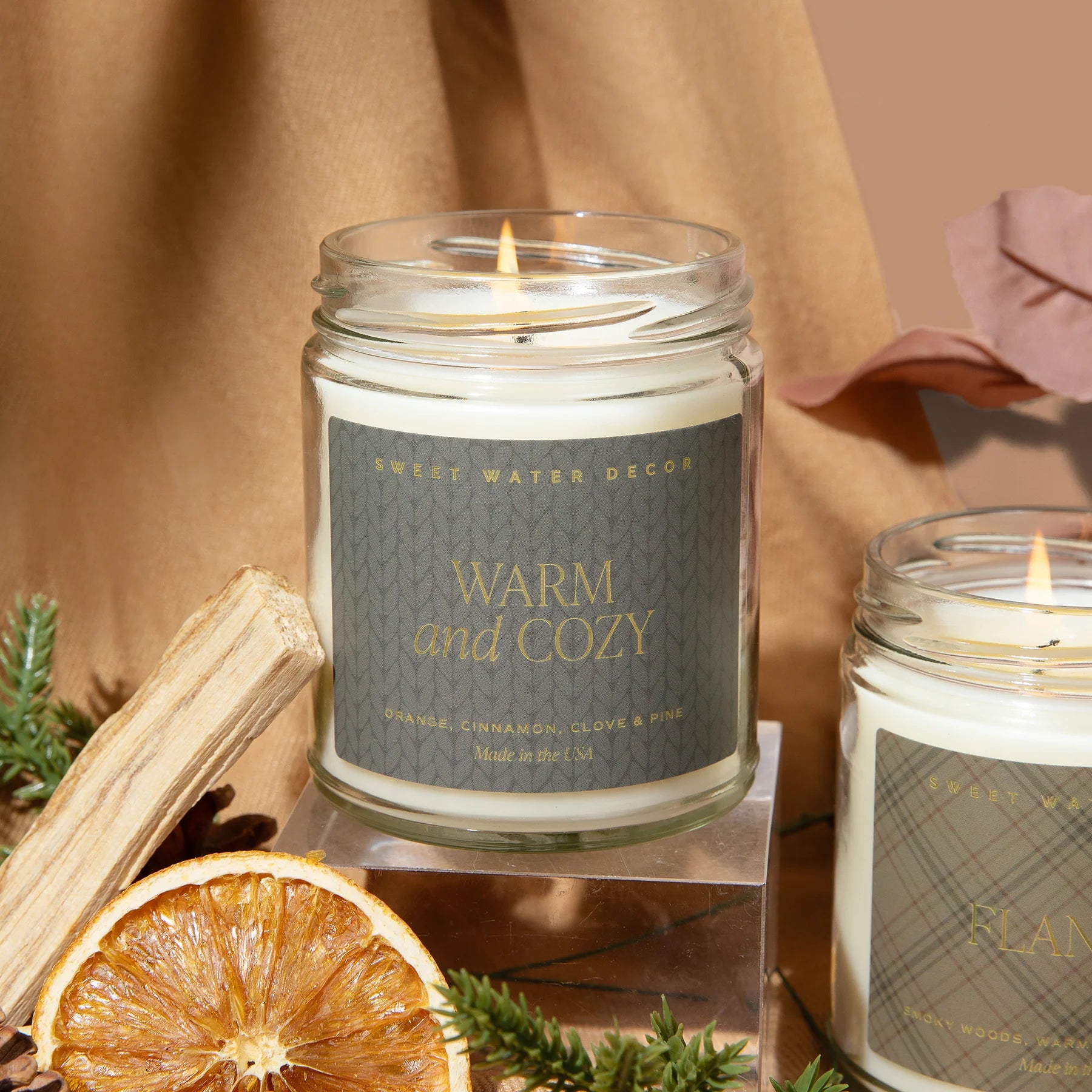 Warm and Cozy Soy Candle