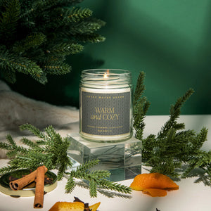 Warm and Cozy Soy Candle