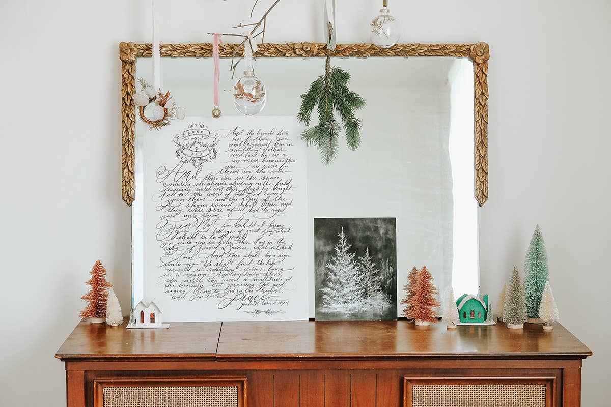 The Story of Christmas Print