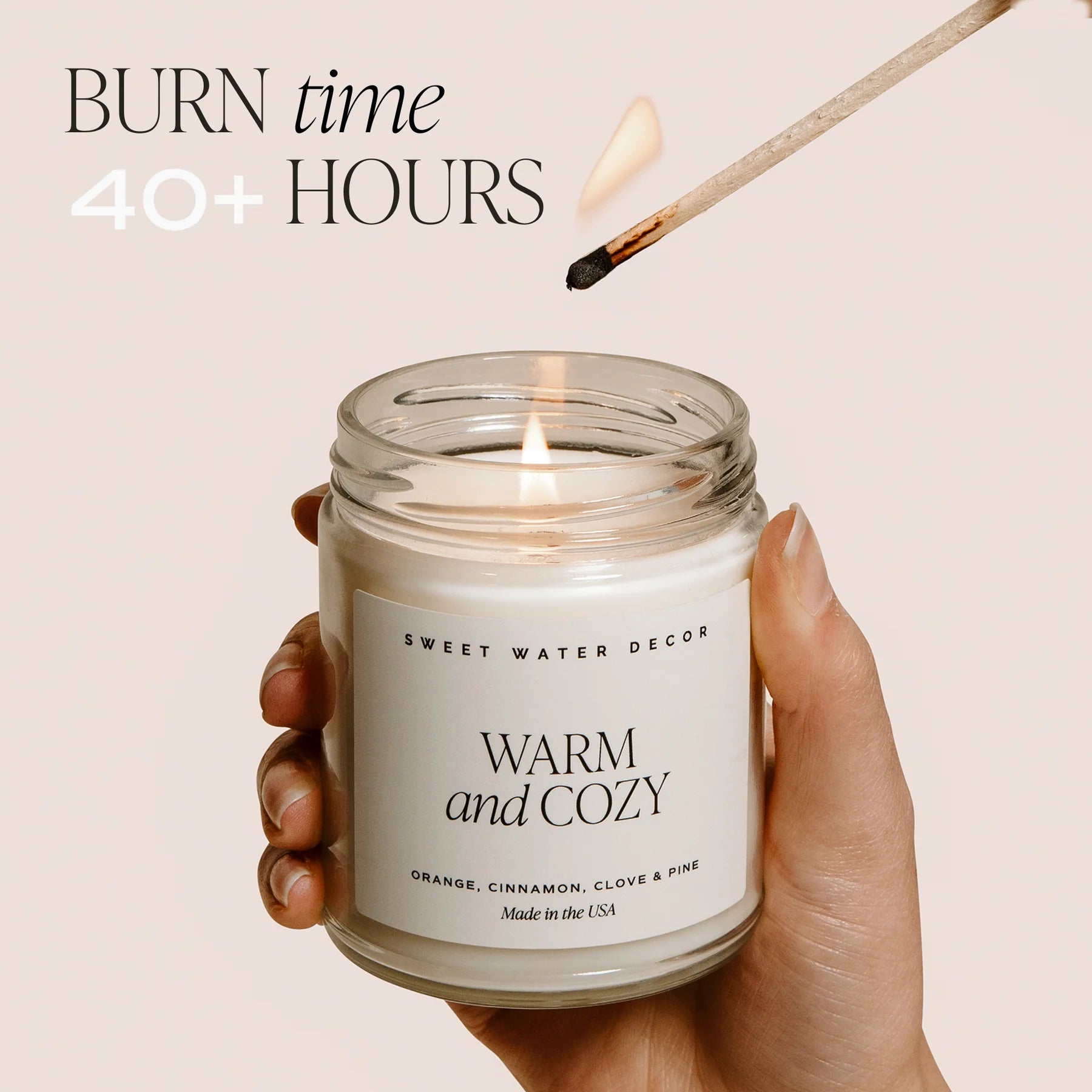 Warm and Cozy Soy Candle