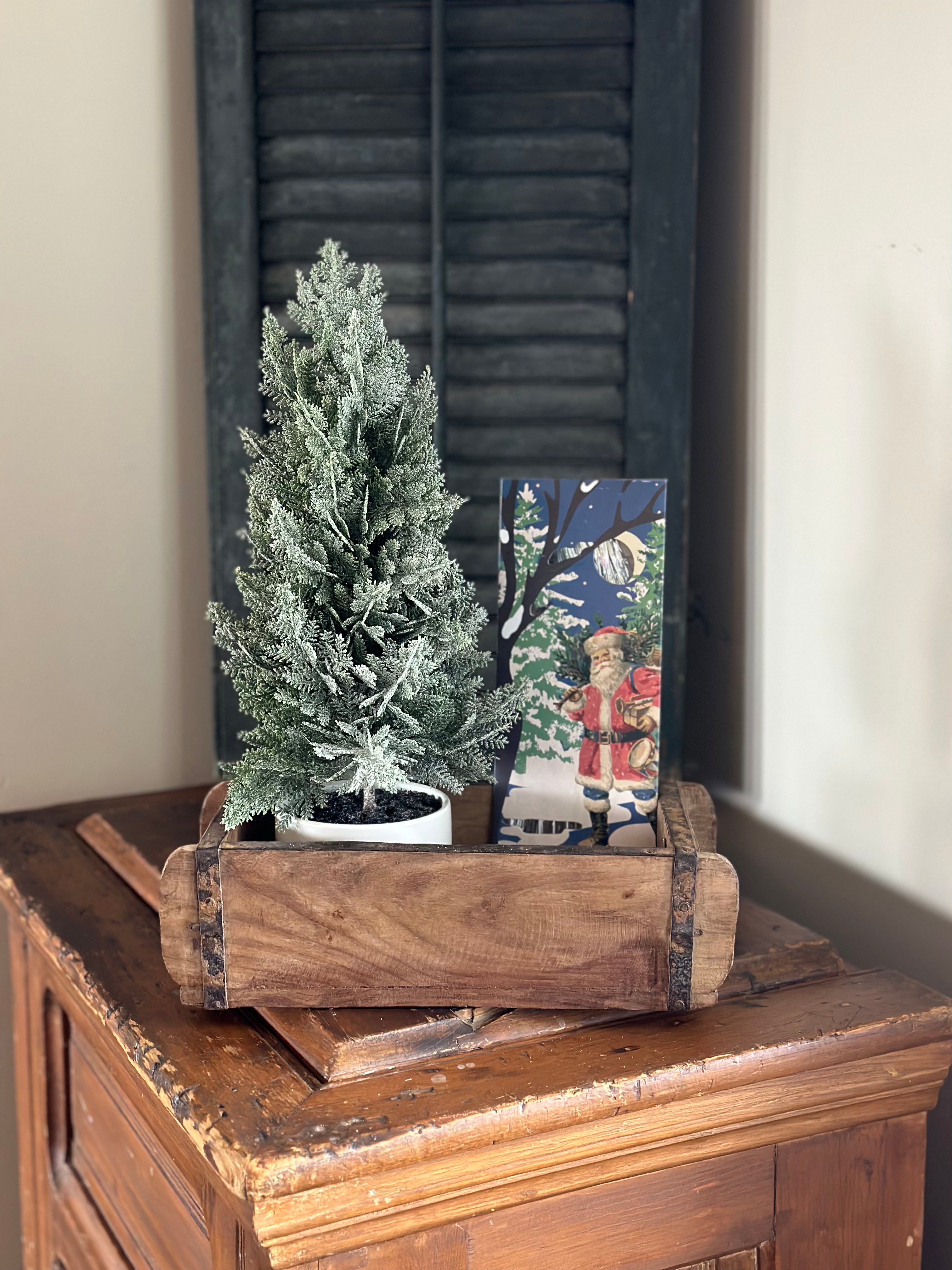 Tinsel and Tree Brick Mold Gift Set