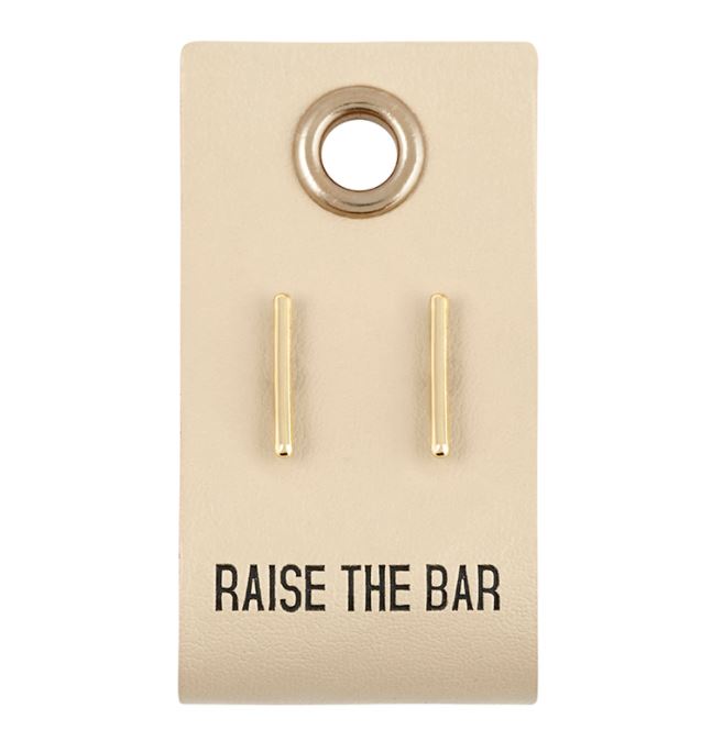 raise the bar earrings