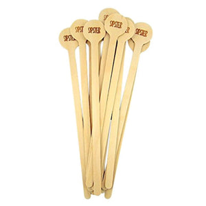 SIPS Drinkware Sipster Wooden Stir Sticks, Pack of 12