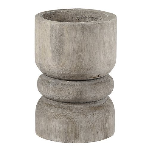 Grey Paulownia Wood Pillar