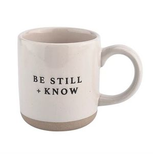 Be Still + Know Coffee Mug