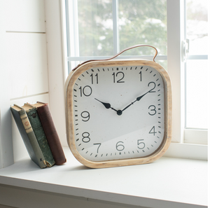 Square Hanging Clock