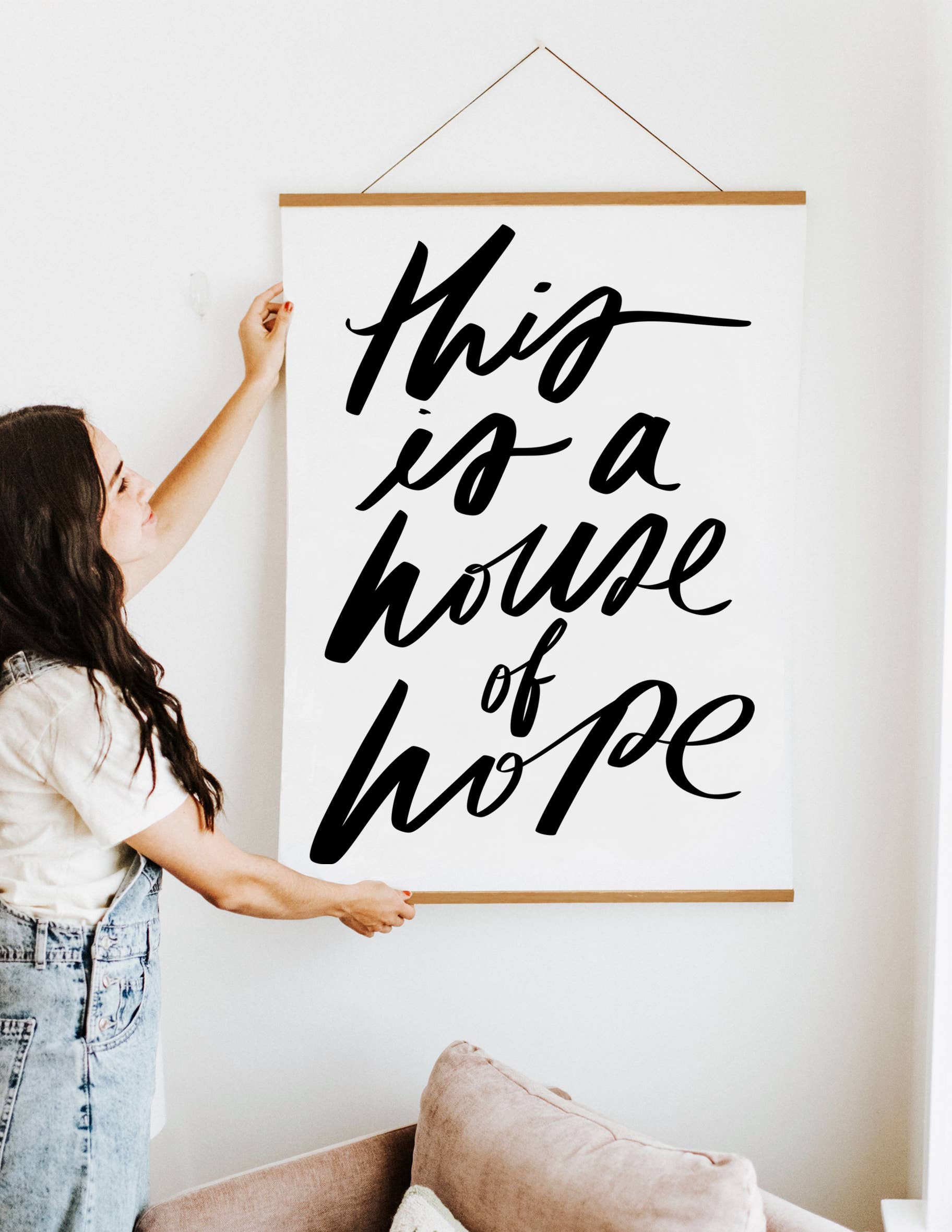 Large Poster: This is a house of hope