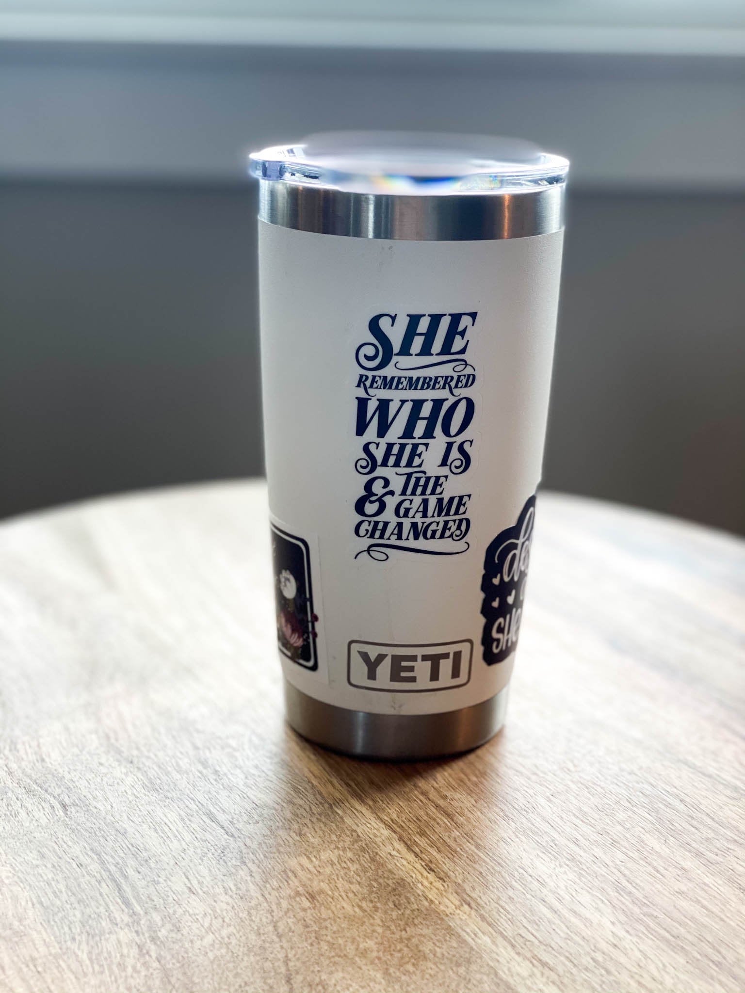 She Remembered Who She Is Vinyl Sticker