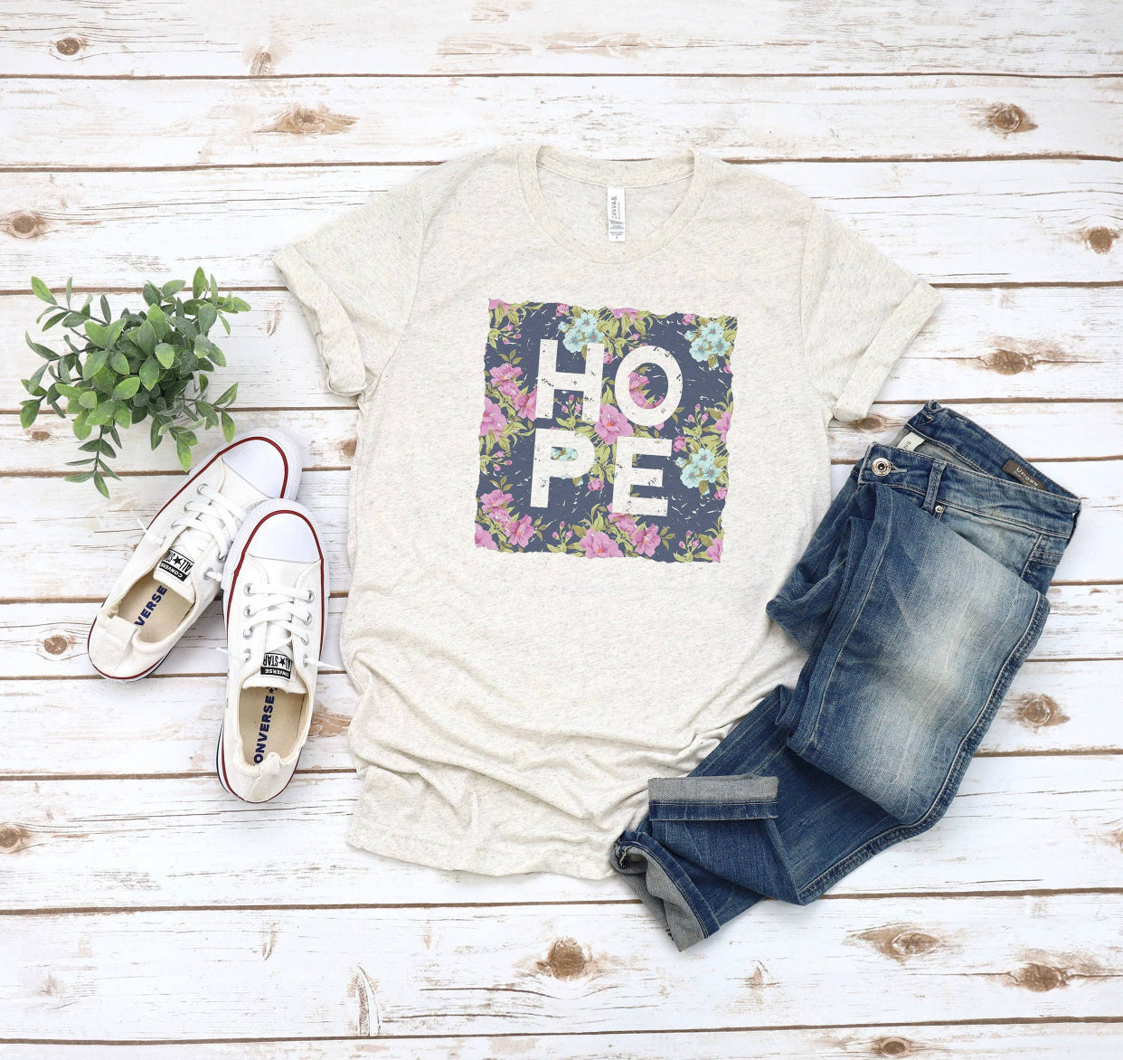 Floral Hope T-shirt