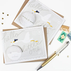 Stork Pop-up Card