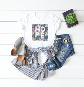 Floral Hope T-shirt